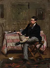 The Painter Vincenzo Cabianca 1909 By Giovanni Boldini
