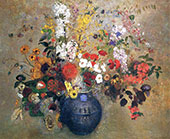 Flowers 1909 By Odilon Redon