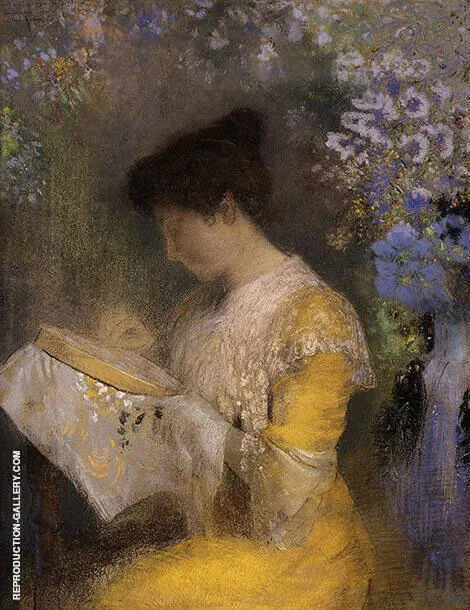 Madame Arthur Fontaine By Odilon Redon