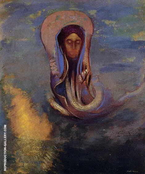 Oannes 1910 By Odilon Redon