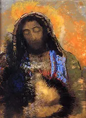 Sacred Heart 1910 By Odilon Redon