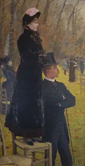 At The Races Auteuil on The Chair 1881 By Giuseppe De Nittis