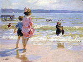 At the Seashore By Edward Henry Potthast