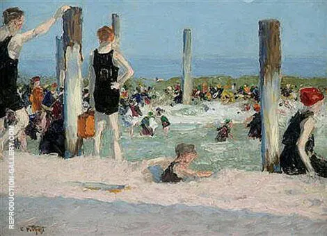 In The Dog Days By Edward Henry Potthast