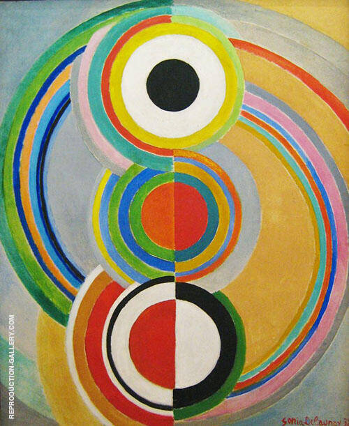 Rythme 1938 by Sonia Delaunay | Oil Painting Reproduction