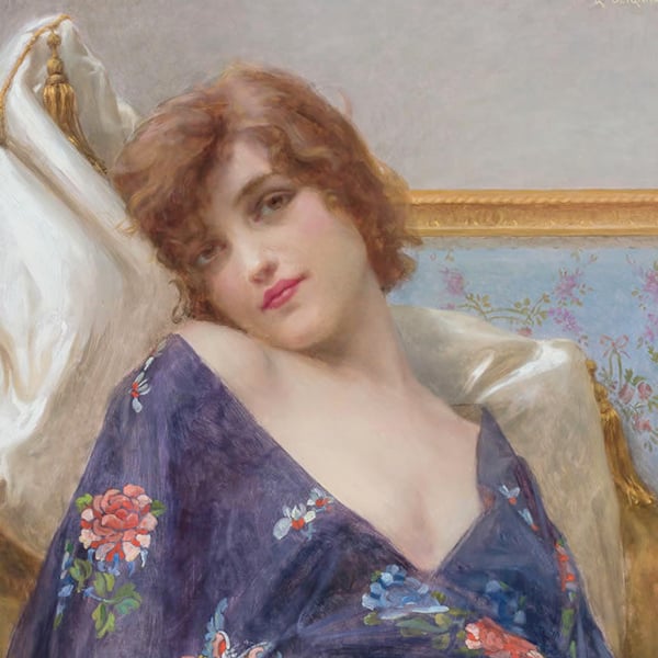 Oil Painting Reproductions of Guillaume Seignac