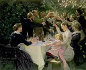 Hip Hip Hurrah 1888 By Peder Severin Kroyer