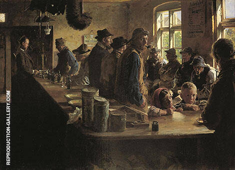 In The Store When There is no Fishing 1882 | Oil Painting Reproduction