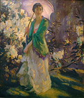 Marie in The Garden By Peder Severin Kroyer