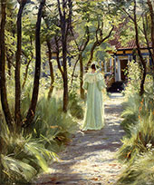 Marie in The Garden 1895 By Peder Severin Kroyer