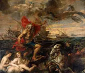 Neptune Calming The Tempest By Peter Paul Rubens