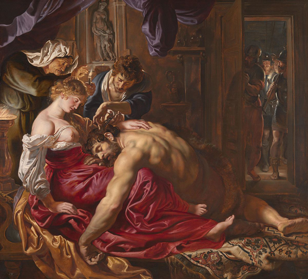 Samson and Delilah c1609 by Peter Paul Rubens | Oil Painting Reproduction