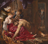 Samson and Delilah c1609 By Peter Paul Rubens