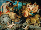 The Four Continents 1615 By Peter Paul Rubens