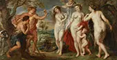 The Judgement of Paris 1638 By Peter Paul Rubens