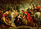 The Meeting of David and Abigail By Peter Paul Rubens