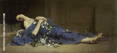 Martyr in The Catacombs 1886 By Jules-Cyrille Cave