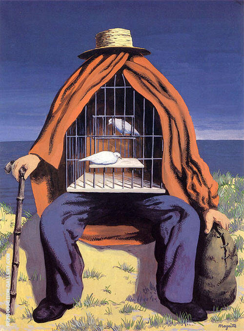 The Therapist 1937 by Rene Magritte | Oil Painting Reproduction