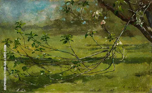 Apple Blossoms 1880 By Theodore Robinson