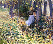 Autumn Sunlight 1888 By Theodore Robinson