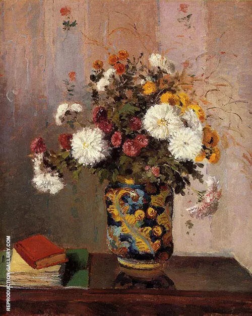 Bouquet of Flowers 1873 By Theodore Robinson