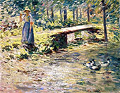 By The Brook 1891 By Theodore Robinson