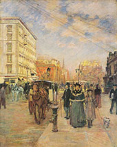 Fifth Avenue at Madison Square By Theodore Robinson