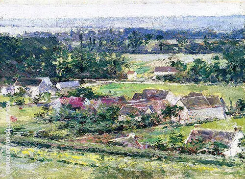 Giverny 2 c1889 By Theodore Robinson