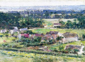 Giverny 2 c1889 By Theodore Robinson