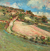Hillside in Giverny France 1891 By Theodore Robinson