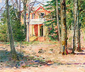 House in Virginia 1893 By Theodore Robinson