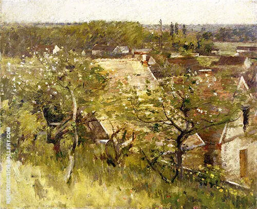 In The Orchard 2 1889 By Theodore Robinson