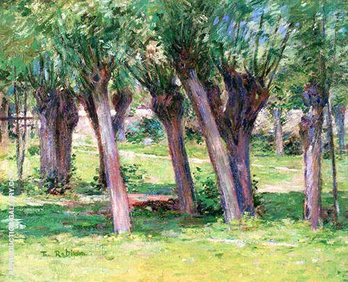 In The Shade of The Willows 1892 By Theodore Robinson