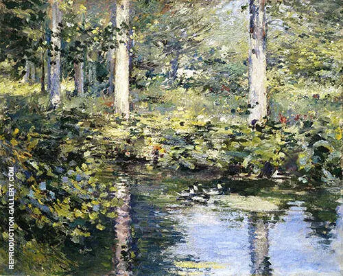 The Duck Pond 1891 By Theodore Robinson