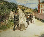 The Wedding March 1892 By Theodore Robinson