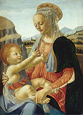 Verrocchio 1470 By Leonardo da Vinci