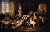 Isaac Van Amburgh and His Animals 1839 By Edwin Henry Landseer