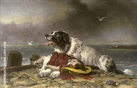 Saved 1856 By Edwin Henry Landseer