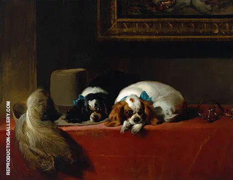 The Cavaliers Pets 1845 By Edwin Henry Landseer