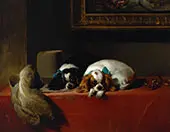 The Cavaliers Pets 1845 By Edwin Henry Landseer