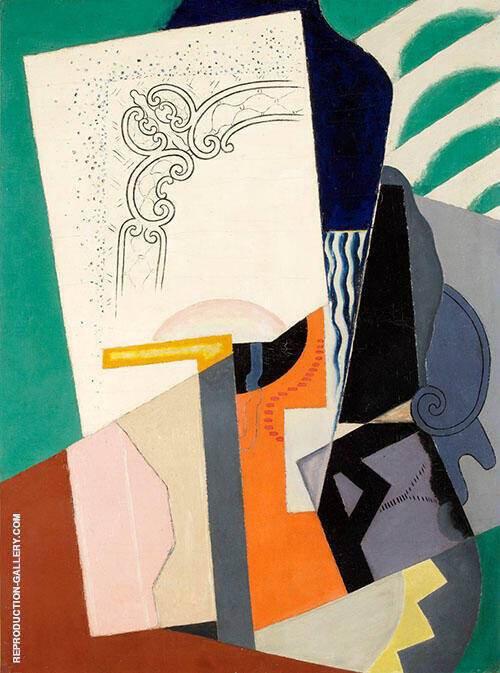 Cubist Composition 1916 by Maria Blanchard | Oil Painting Reproduction
