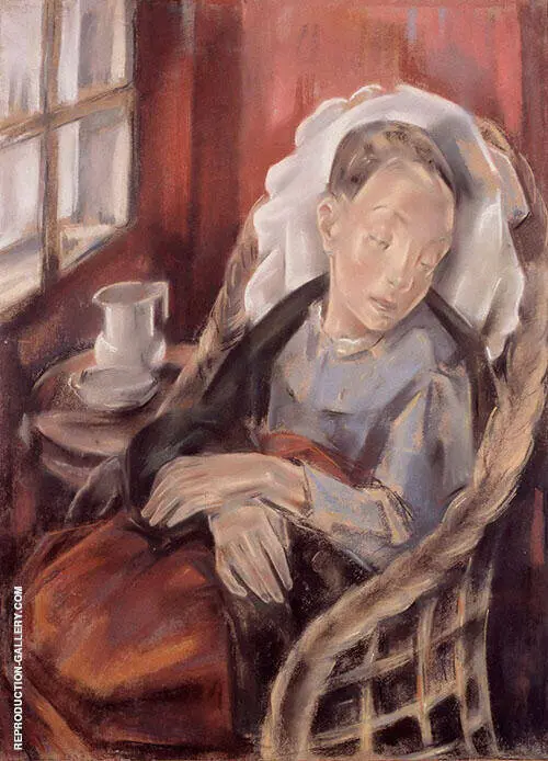 The Convalescent 1925 By Maria Blanchard