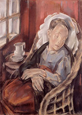 The Convalescent 1925 By Maria Blanchard