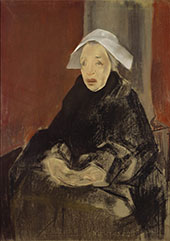 Woman from Brittany 1928 By Maria Blanchard