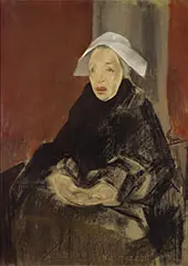 Woman from Brittany 1928 By Maria Blanchard