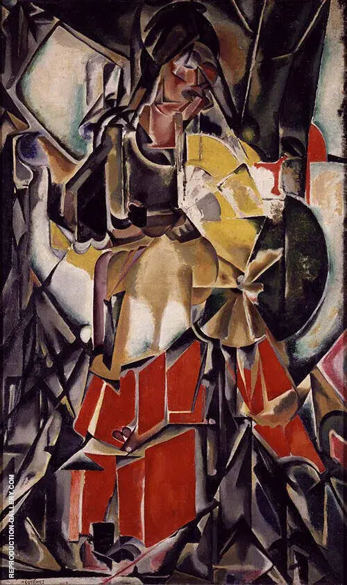 Women with a Fan By Maria Blanchard