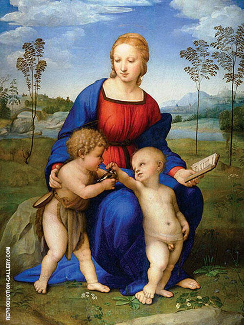 Madonna of Goldfinch 1505 by Raphael | Oil Painting Reproduction
