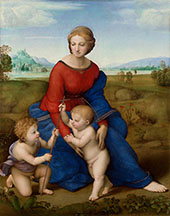 Madonna of Meadow 1505 By Raphael