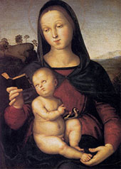 Madonna Solly 1502 By Raphael