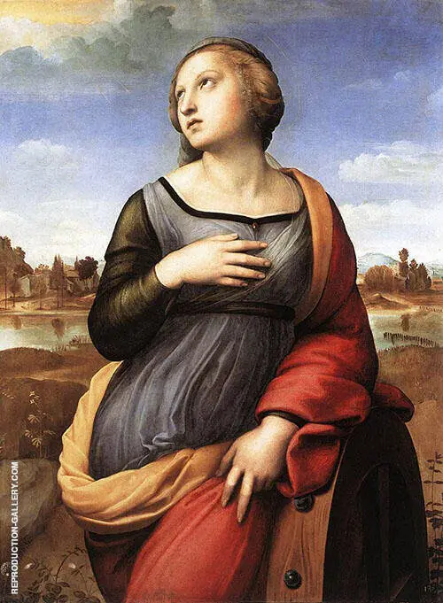 Saint Catherine of Alexandria 1507 By Raphael